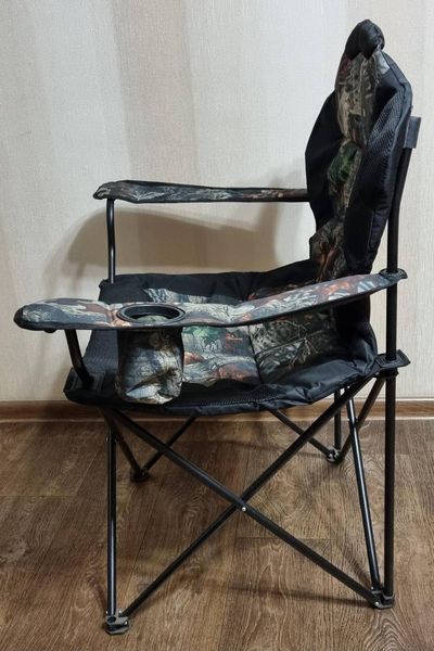 Розкладне крісло "Рибалка Люкс" з чохлом. Для туризму, риболовлі, пікніка RP003 фото