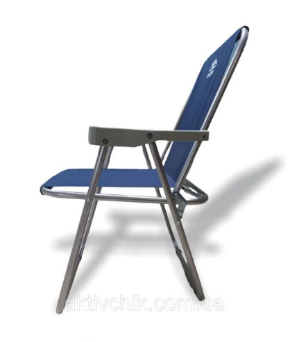 Крісло розкладне туристичне з підлокітниками F004-K фото